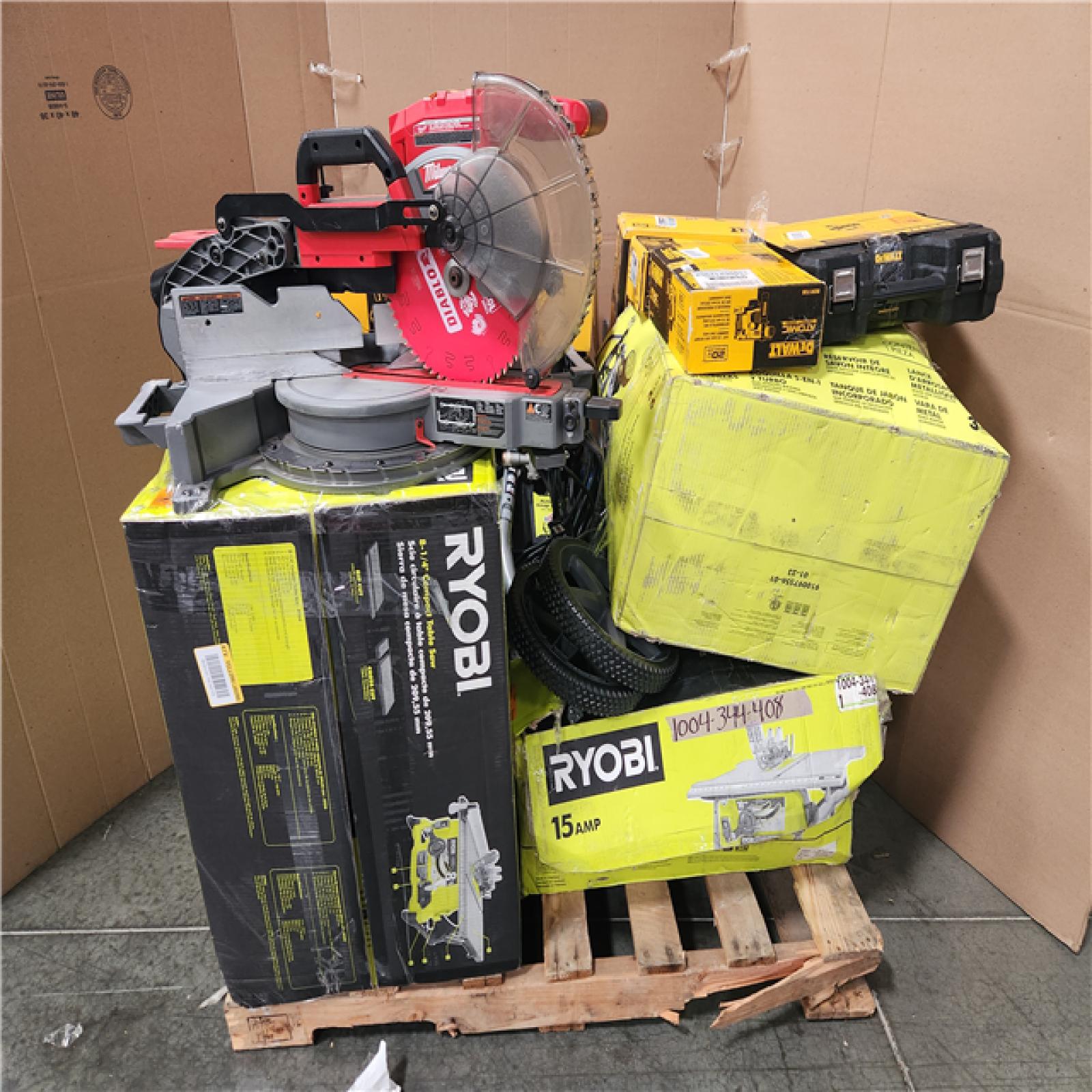 CALIFORNIA AS-IS TOOL PALLET