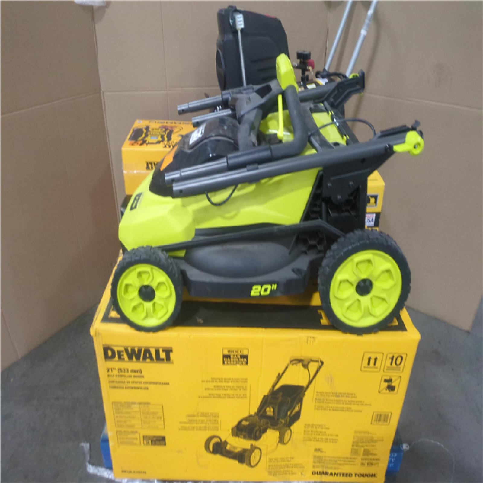 CALIFORNIA AS-IS OUTDOOR POWER EQUIPMENT