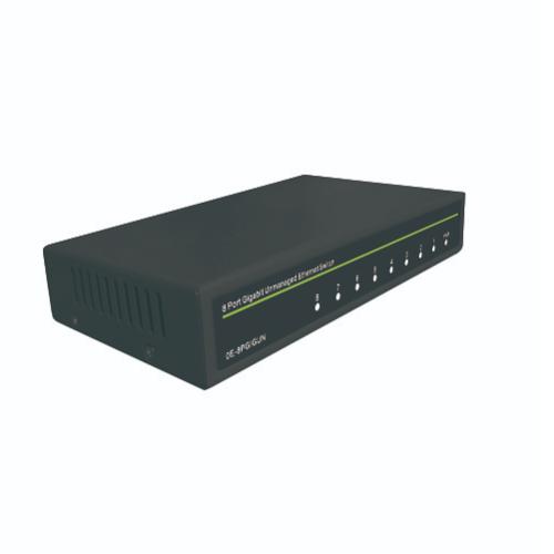 NEW! - UltraTech 0E-8PGIGUN 8-Port Gigabit Unmanaged Ethernet Switch - (5 UNITS)