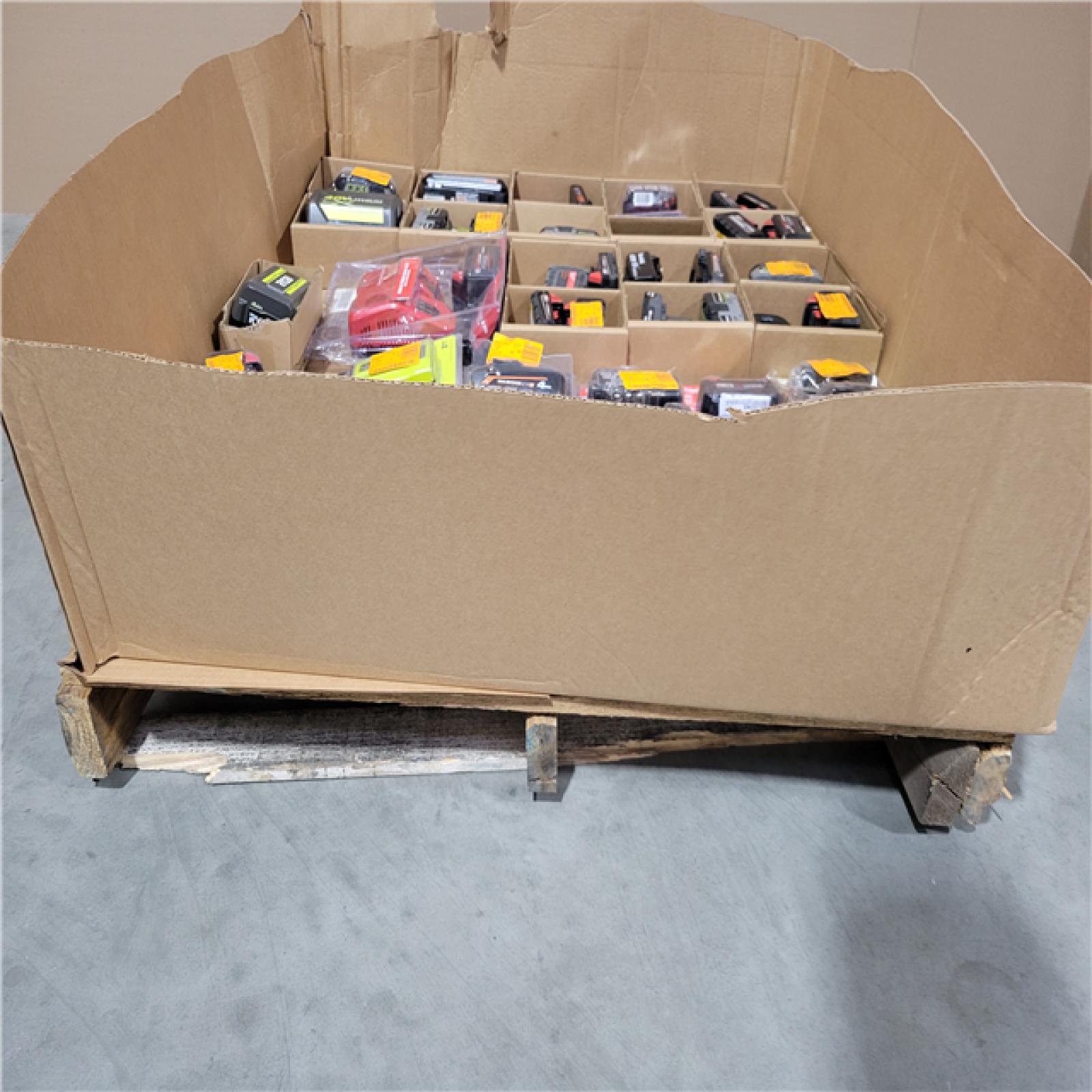 CALIFORNIA AS-IS BATTERY PALLET