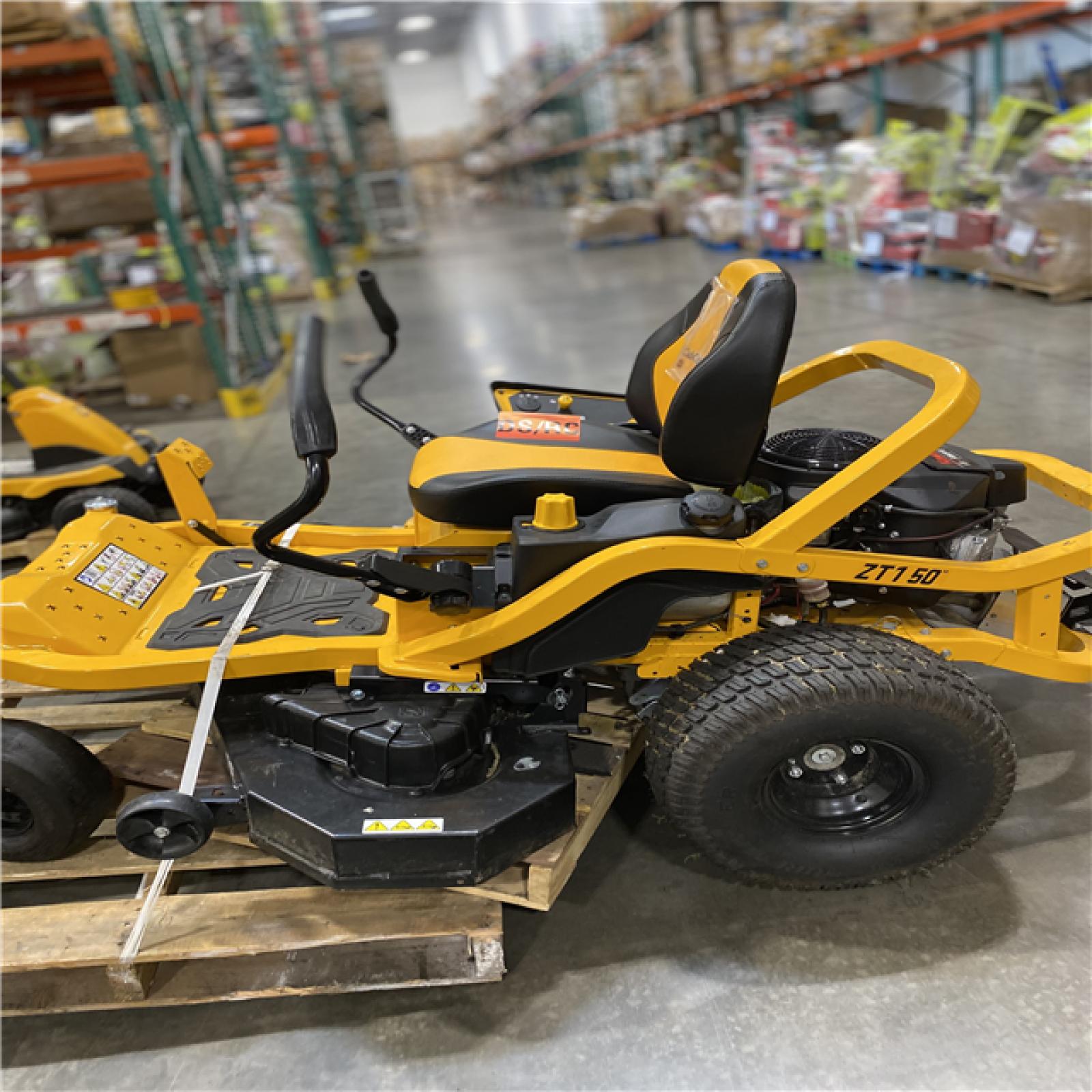 Dallas Location - As-Is Cub Cadet Ultima ZT1 50 in.Riding Lawn Mower
