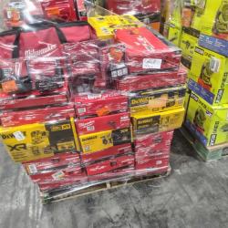 Pittston Location As-Is Power Tools Partial Truckload (15 Pallets) 1085-B