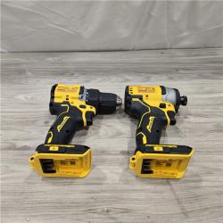 AS-IS Dewalt DCK225D2 20V MAX ATOMIC Compact Cordless Drill Driver and Impact Driver Combo Kit