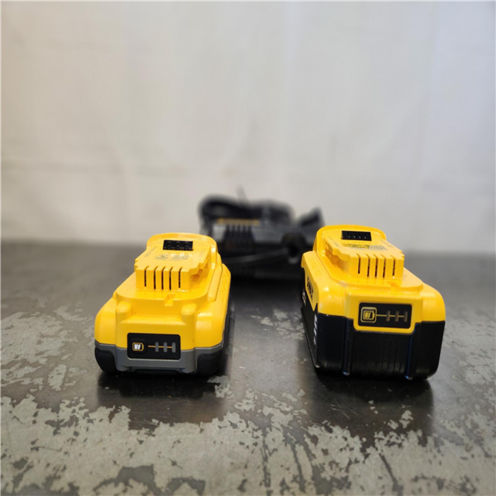 AS-IS- DEWALT 20V MAX Lithium-Ion Starter Kit