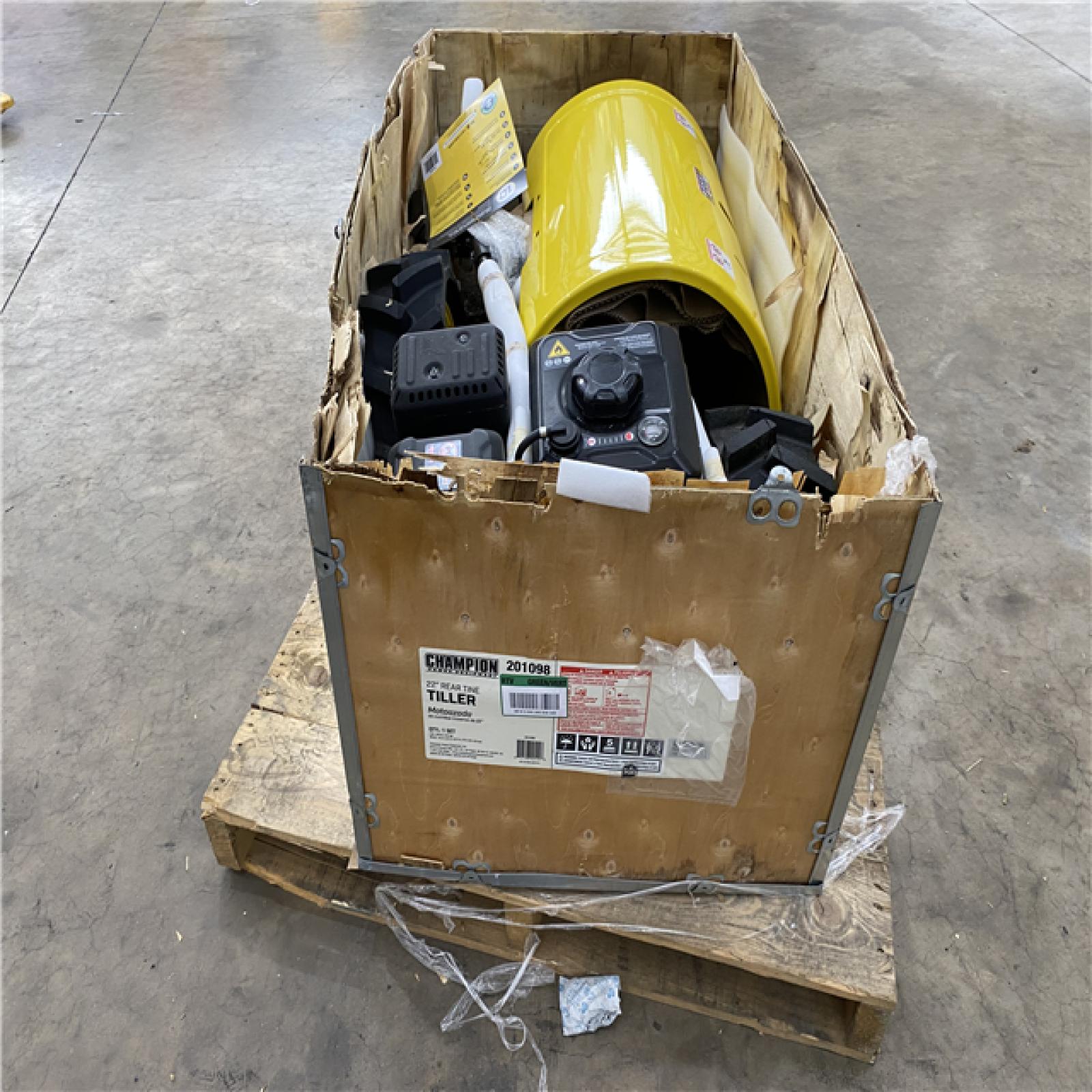 Houston Location AS IS - 22 Champion Rear Tine Tiller