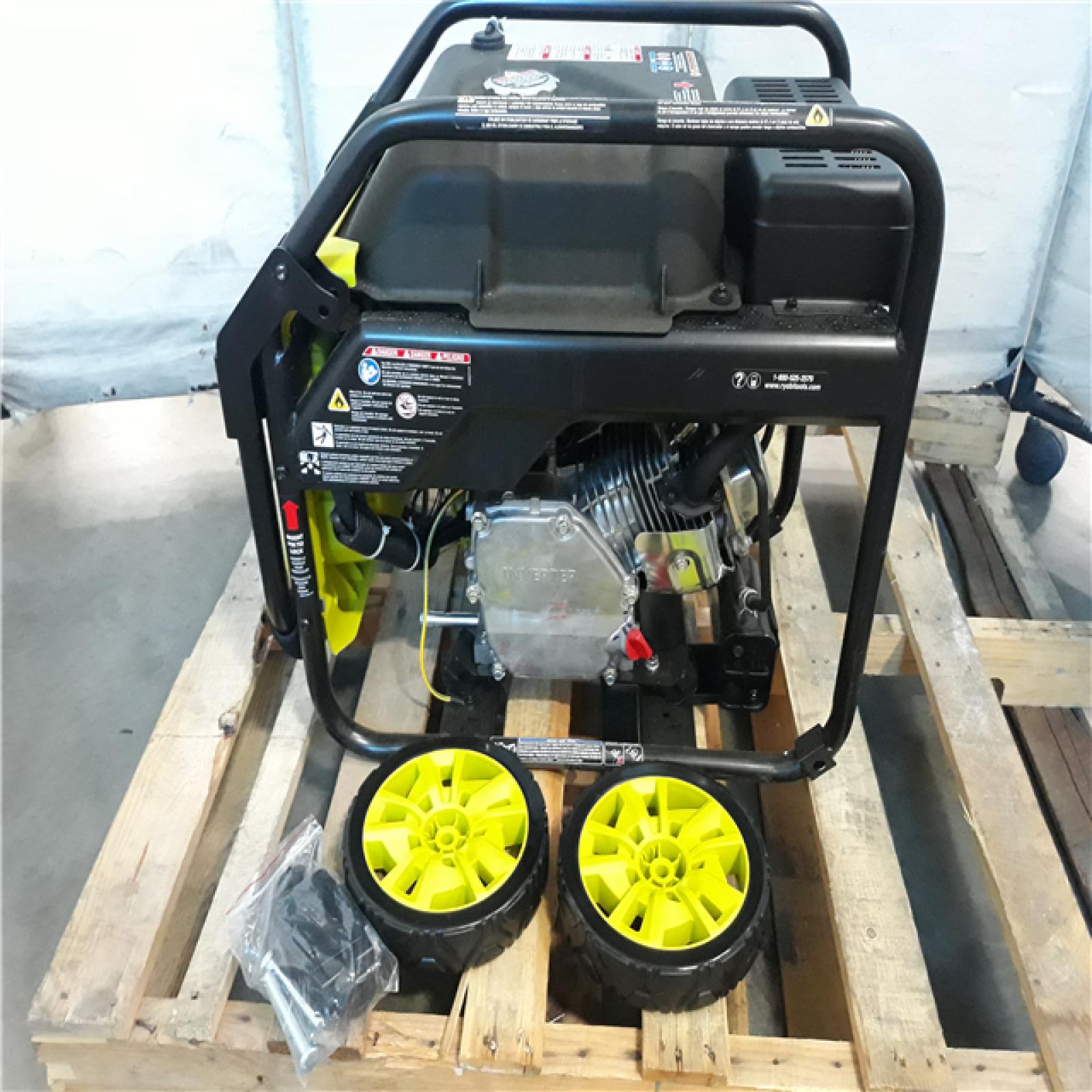 California AS-IS Ryobi 4000w  Generator - Appears in New Condition
