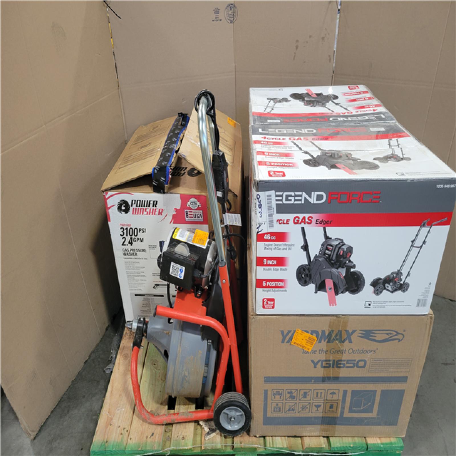 CALIFORNIA AS-IS OUTDOOR POWER EQUIPMENT
