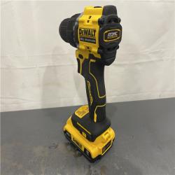 AS-IS - DEWALT ATOMIC COMPACT SERIES 20V MAX* Brushless Cordless 1/2 Drill/Driver Kit