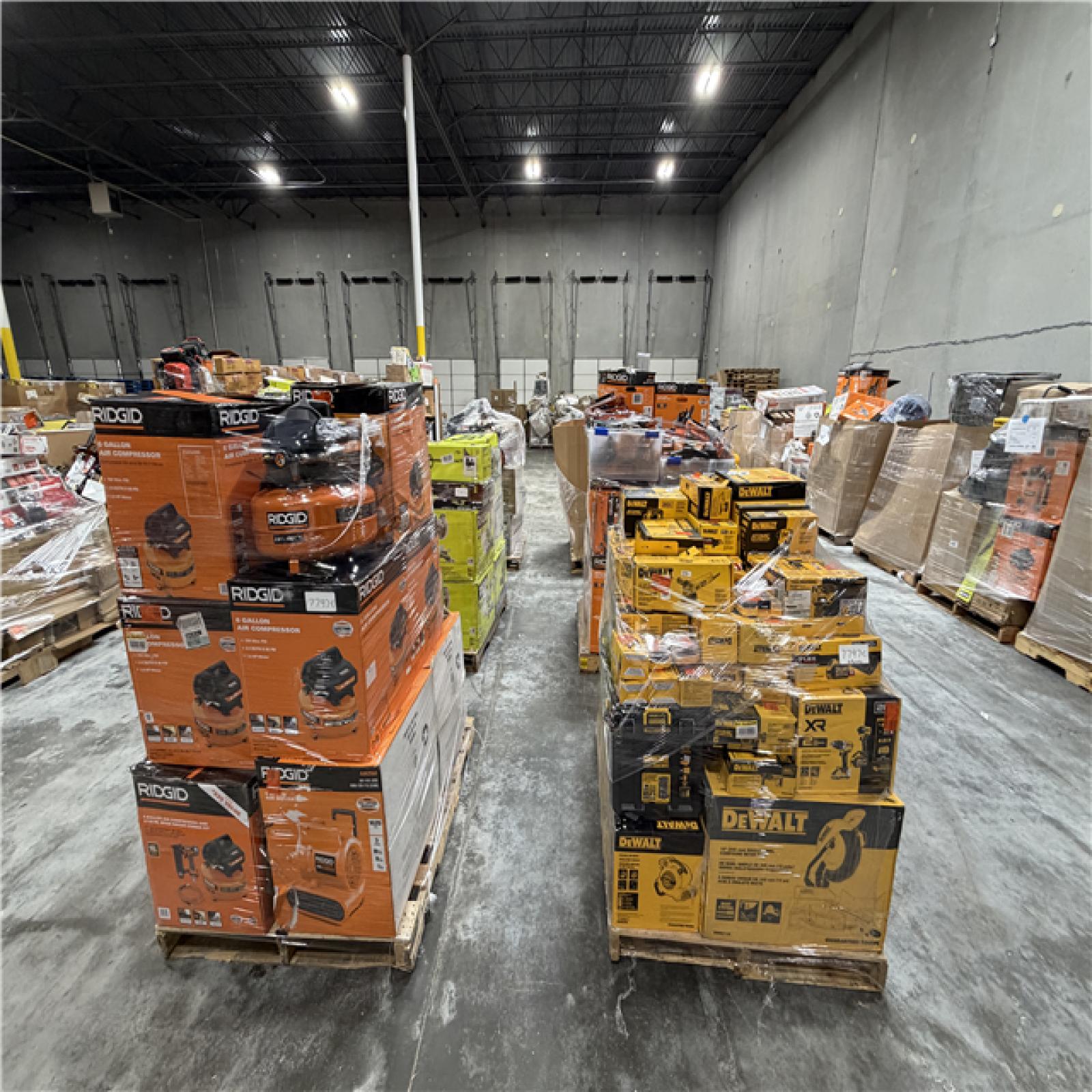 Atlanta Location AS-IS Tools Partial Truckload (6 Pallets) 7797-C