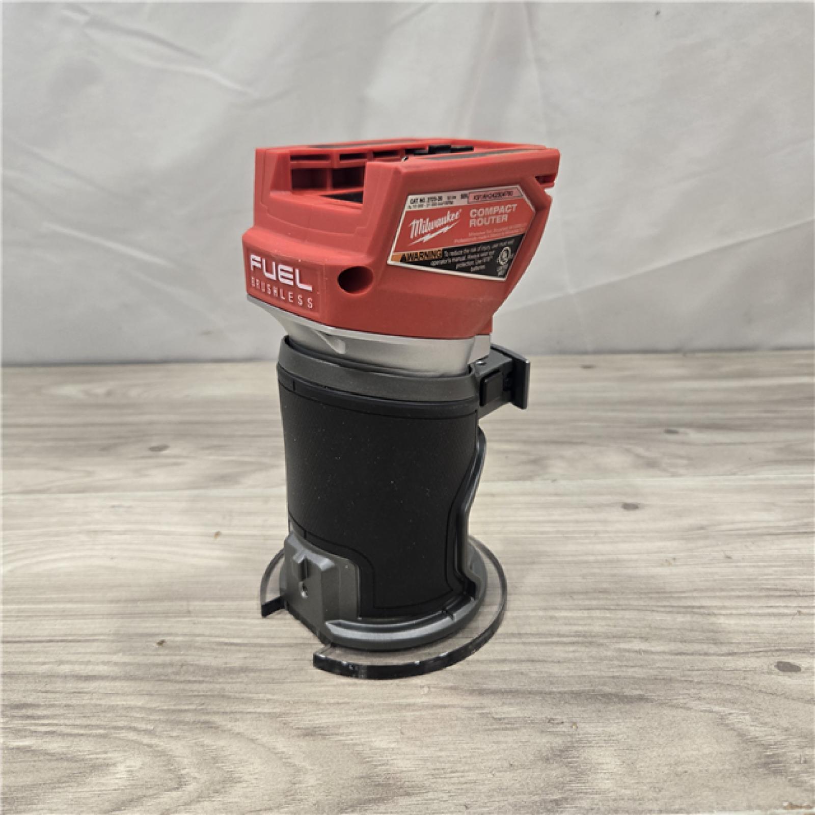 AS-IS Milwaukee M18 FUEL Compact Router (Tool-Only)