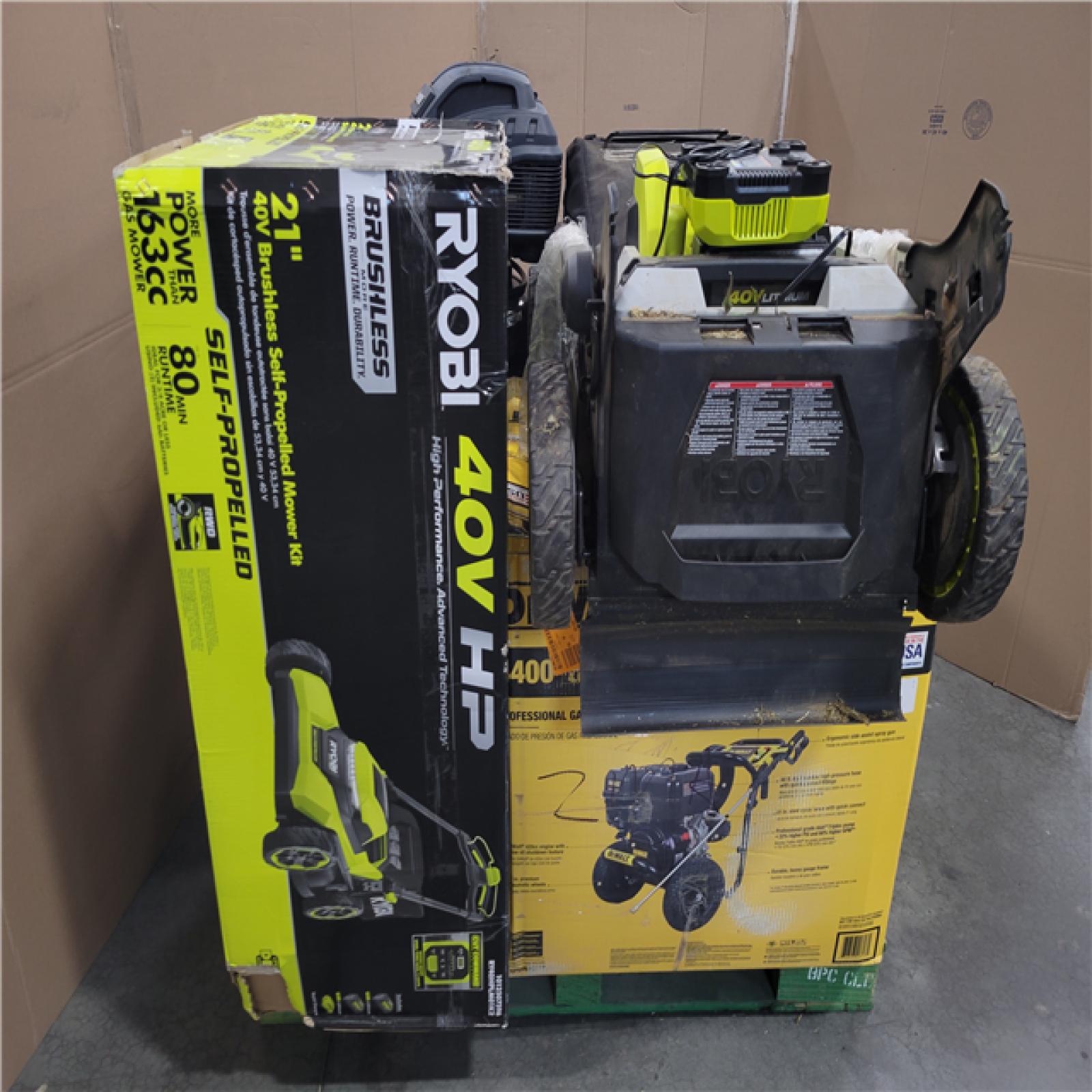 CALIFORNIA AS-IS OUTDOOR POWER EQUIPMENT