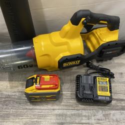 AS-IS DEWALT FLEXVOLT 60V MAX 125 MPH 600 CFM Brushless Cordless Battery Powered Blower Kit