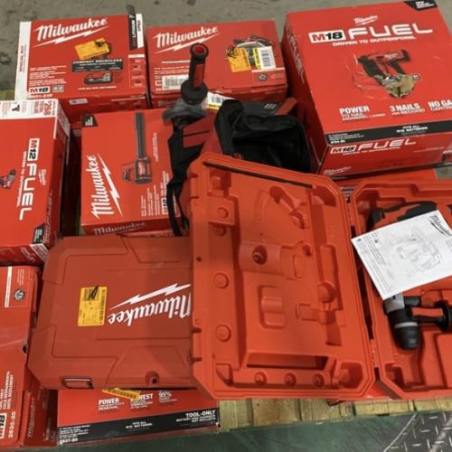 Dallas Location - As-Is MILWAUKEE Tool Pallet