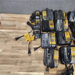 HOUSTON LOCATION - AS - IS DEWALT BATTERY CHARGER PACK QTY - 15