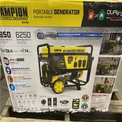 Dallas Location - As-Is  Champion Power Equipment 7850/6250-Watt Dual Fuel Generator