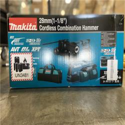 NEW! - Makita 18V X2 LXT Lithium-Ion 36V 1-1/8 in. Brushless Cordless Rotary Hammer Kit 5.0 Ah