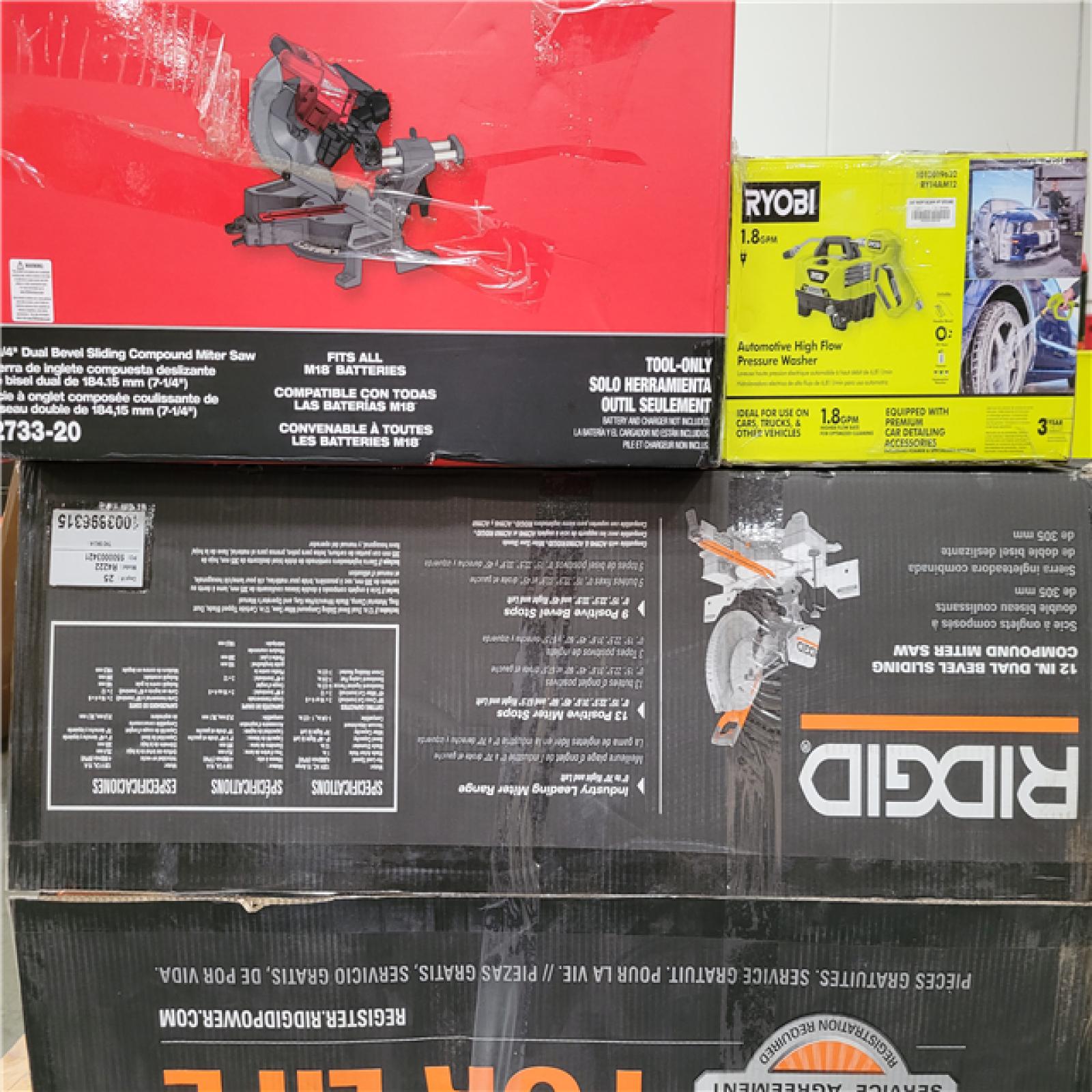 CALIFORNIA AS-IS TOOL PALLET