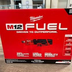 NEW - Milwaukee  FUEL 12V Lithium-Ion Brushless Cordless 1/4 in. Straight Die Grinder Kit