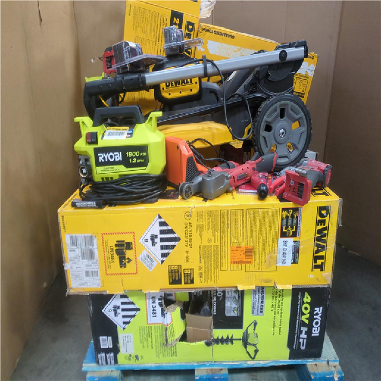 CALIFORNIA AS-IS TOOL PALLET