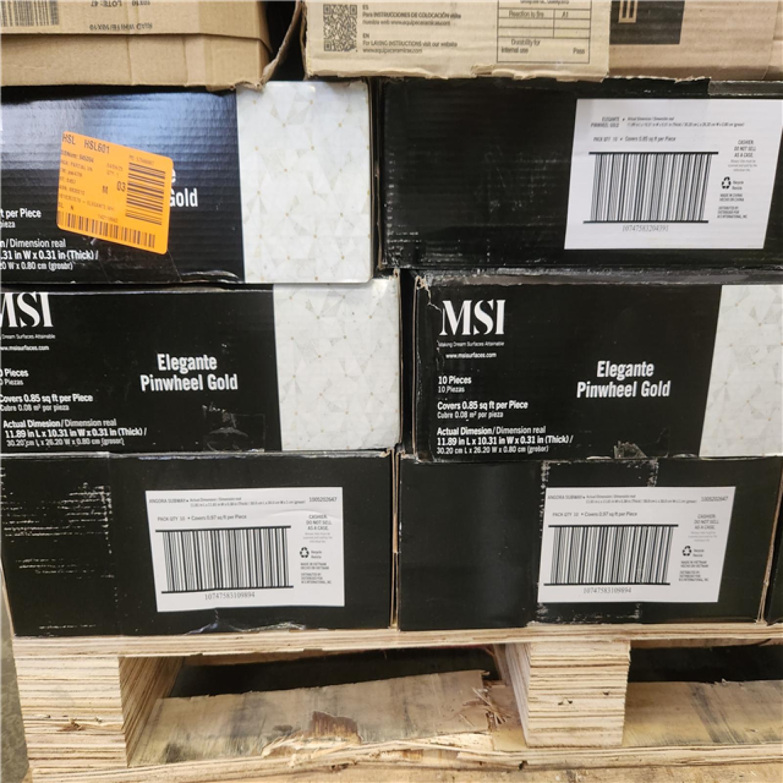 Phoenix AS-IS Mixed Wall & Flooring Pallet (57 Cases)