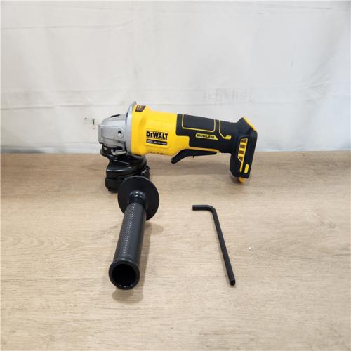 AS-IS- DEWALT 20V MAX Cordless Brushless 4-1/2 in. Angle Grinder with Paddle Switch (Tool Only)