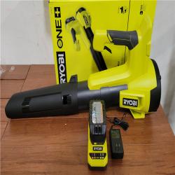 California NEW Ryobi One+ 18V 350 CFM Blower Kit  Includes (1) Battery & Charger