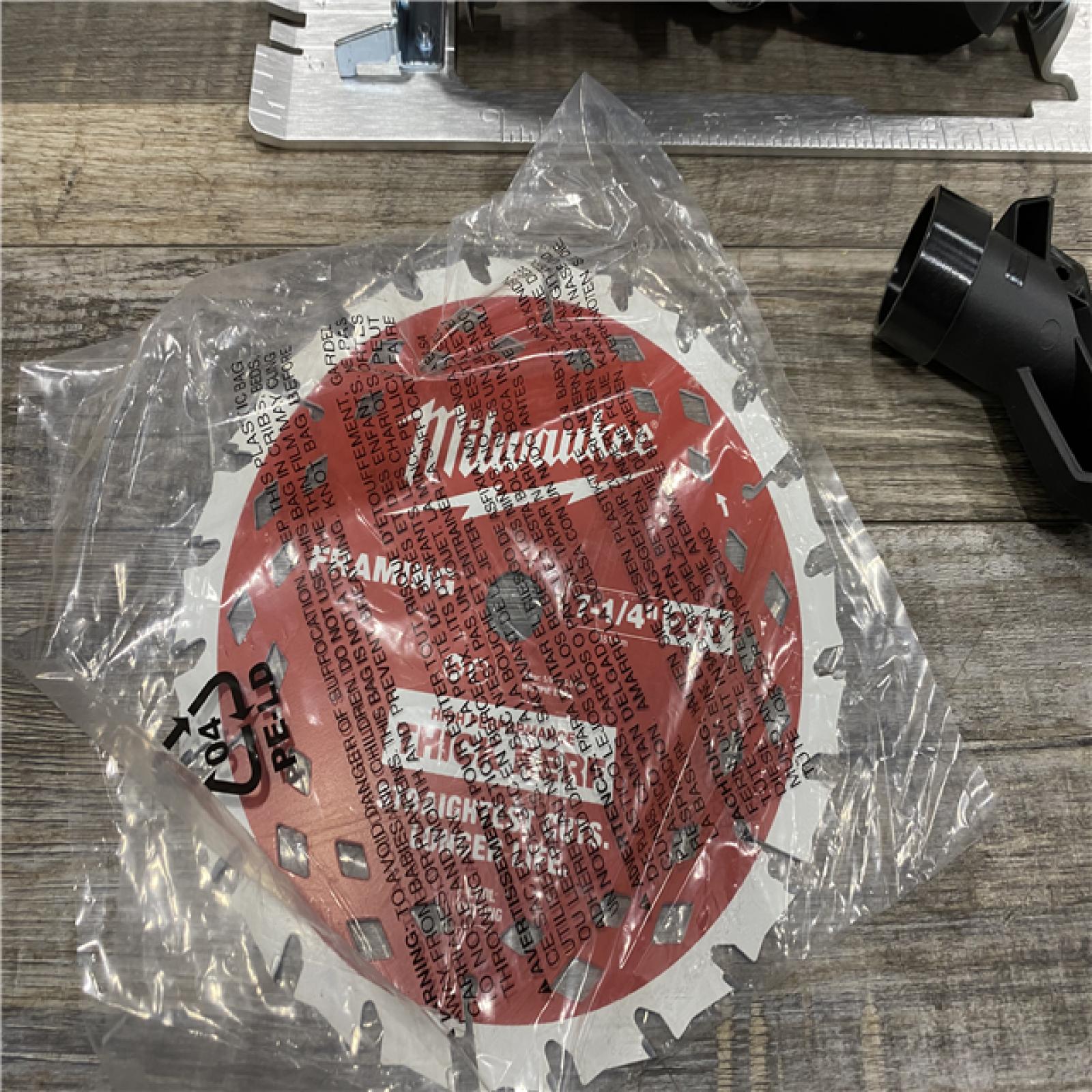 AS-IS Milwaukee 18V Lithium-Ion Cordless 6-1/2 in. Circular Saw (Tool-Only)