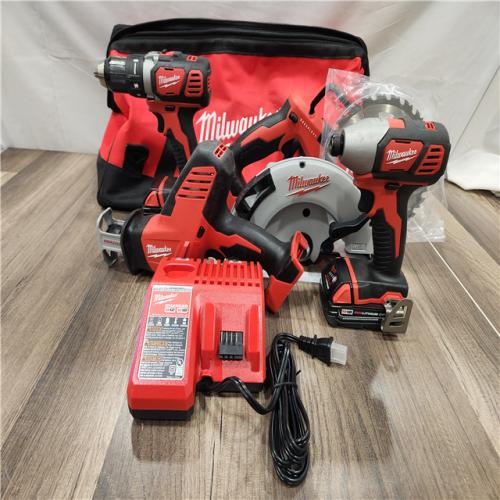 AS-IS- Milwaukee M18 4-Tool Combo Kit