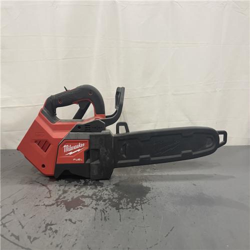 AS-IS- Milwaukee Tool M18 FUEL 14  Top Handle 18-Volt Lithium-Ion Brushless Electric Cordless Chainsaw (Tool-Only)