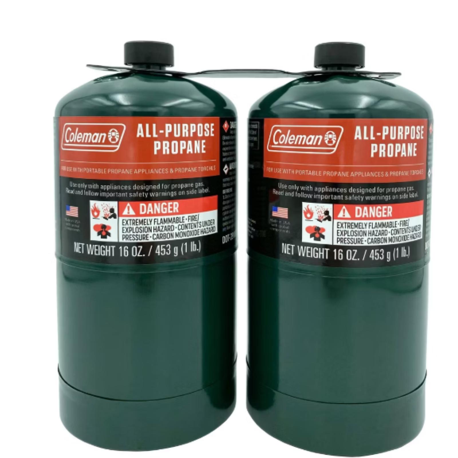 DALLAS LOCATION- NEW! Coleman Propane Fuel Tanks 16 oz. Pallet (240 Units)