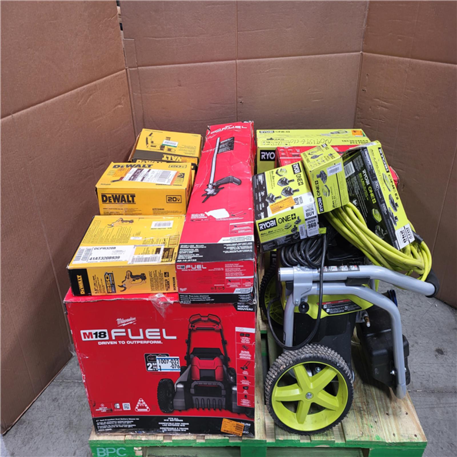 CALIFORNIA AS-IS TOOL PALLET