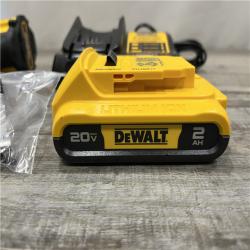 AS-IS DEWALT Atomic 20V Lithium-Ion Cordless Compact 1/2 in. Drill/Driver Kit