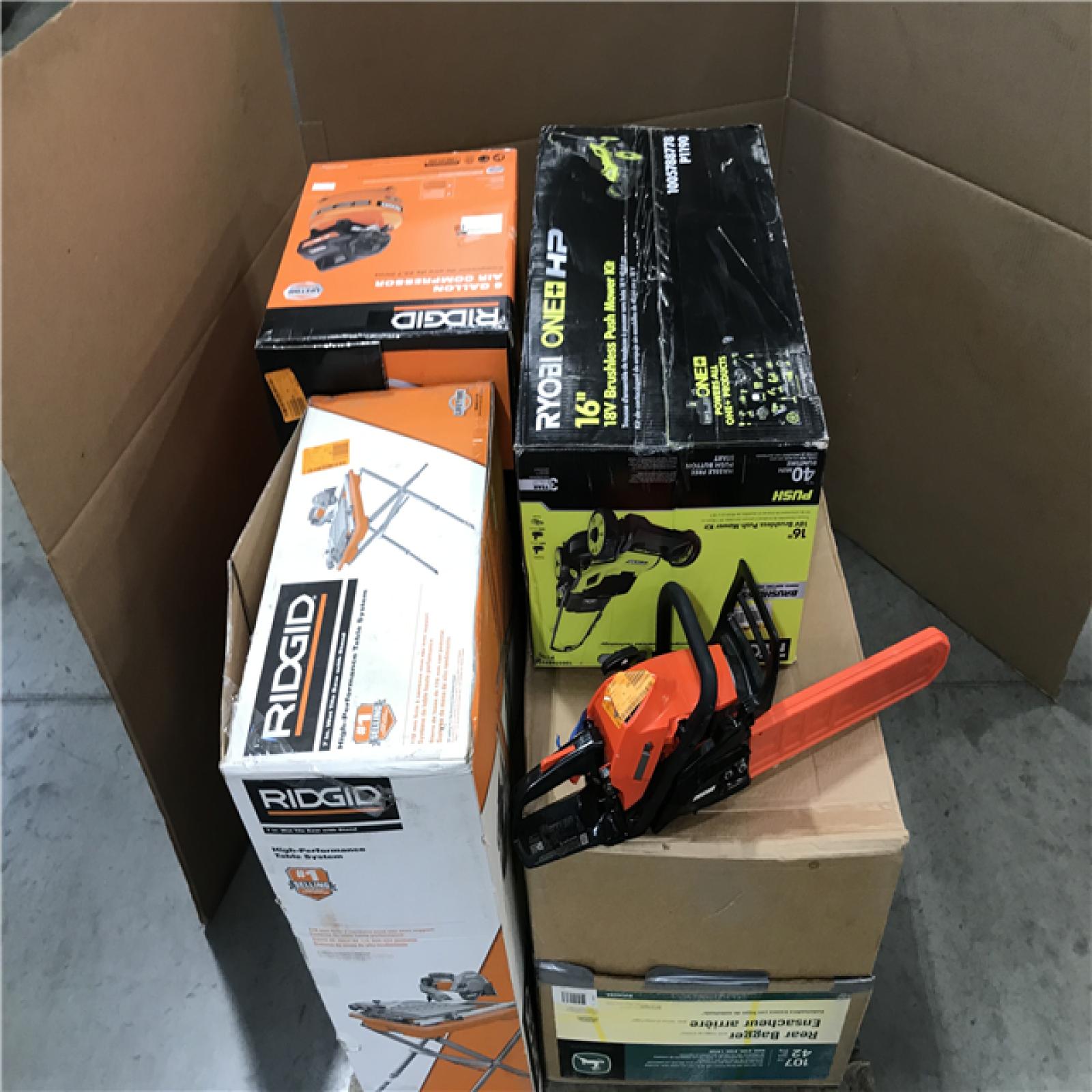 CALIFORNIA AS-IS OUTDOOR POWER EQUIPMENT