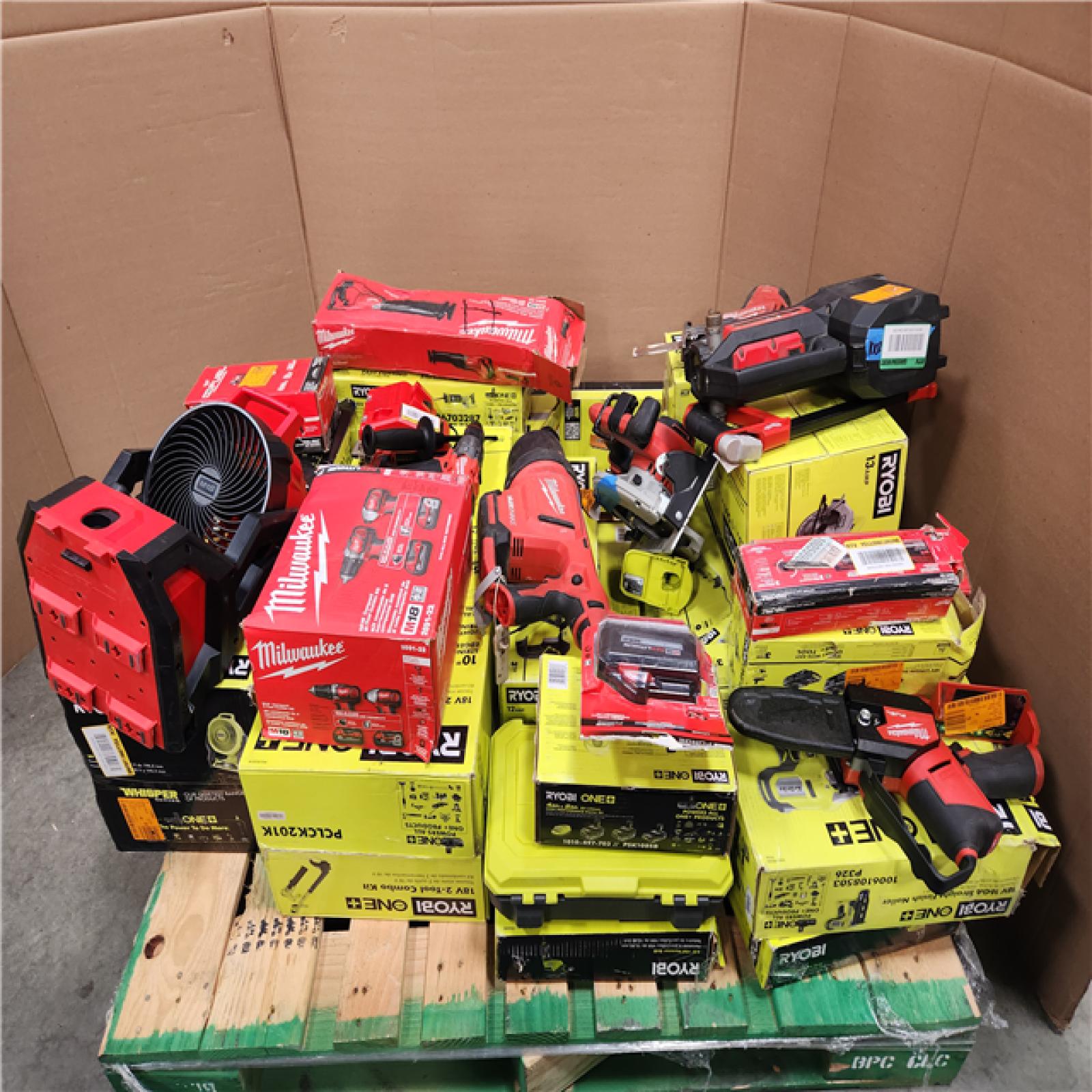CALIFORNIA AS-IS TOOL PALLET