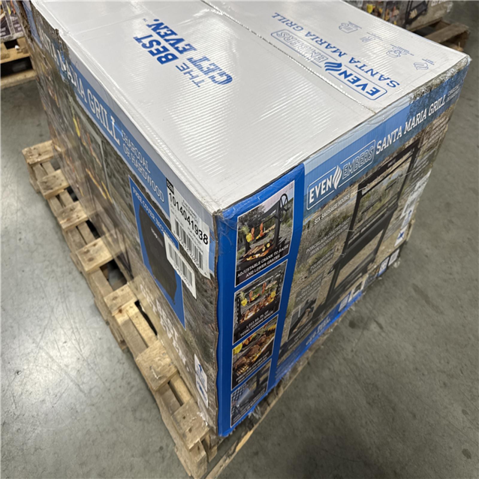 California AS-IS Santa Maria Grill Charcoal or Hardwood (Damaged Box)