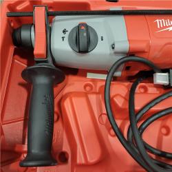 AS-IS Milwaukee 1 in. SDS Plus D-Handle Rotary Handle w/ Case