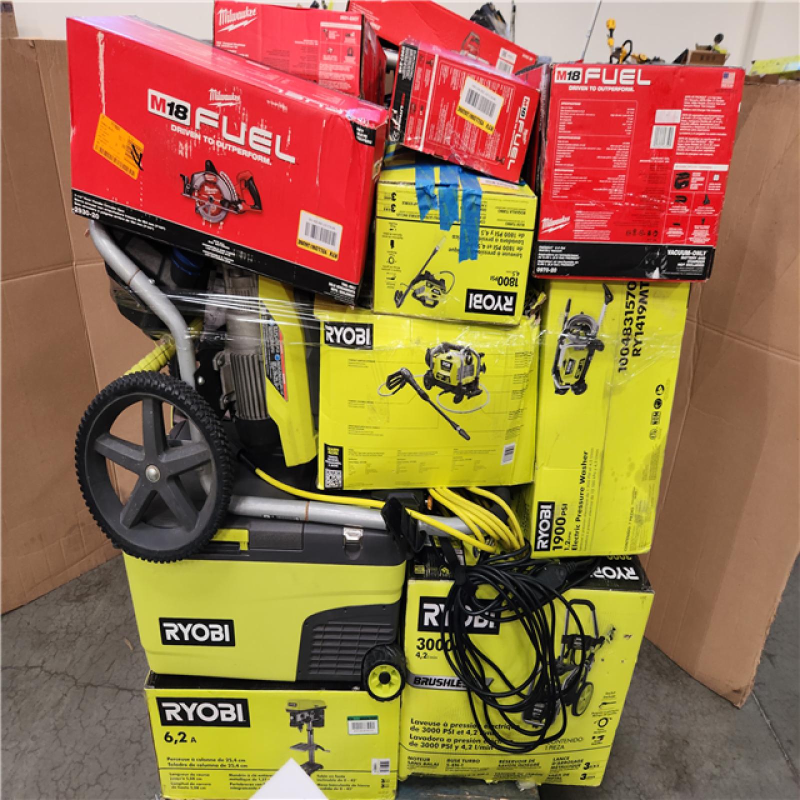 CALIFORNIA AS-IS TOOL PALLET