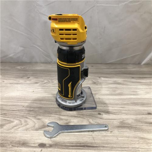 AS-IS DEWALT 20V MAX XR Cordless Fixed Base Compact Router (Tool Only)