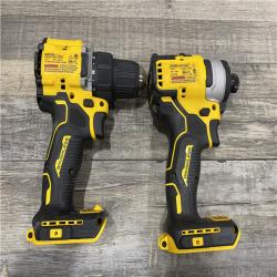 AS-IS DEWALT ATOMIC 20-Volt MAX Lithium-Ion Cordless Combo Kit