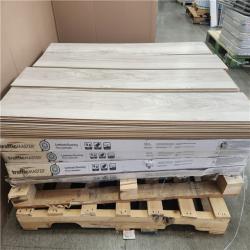 Phoenix AS-IS TrafficMaster Lakeshore Pecan Stone 7 mm T x 7.6 in. W Laminate Wood Flooring (488 sqft/20 case)