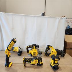 DEWALT 20V Lithium-Ion Cordless 6-Tool Combo Kit
