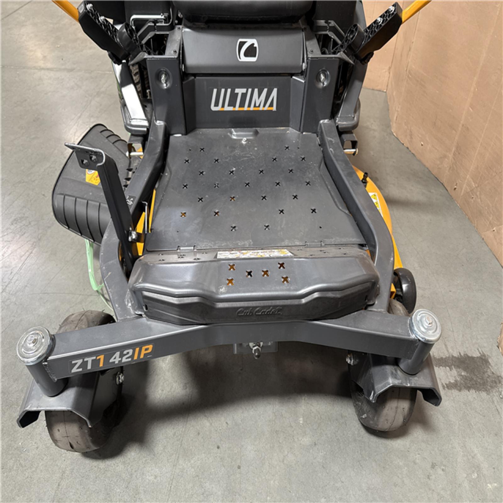 California AS-IS Cub Cadet ZT1 42 Riding Mower