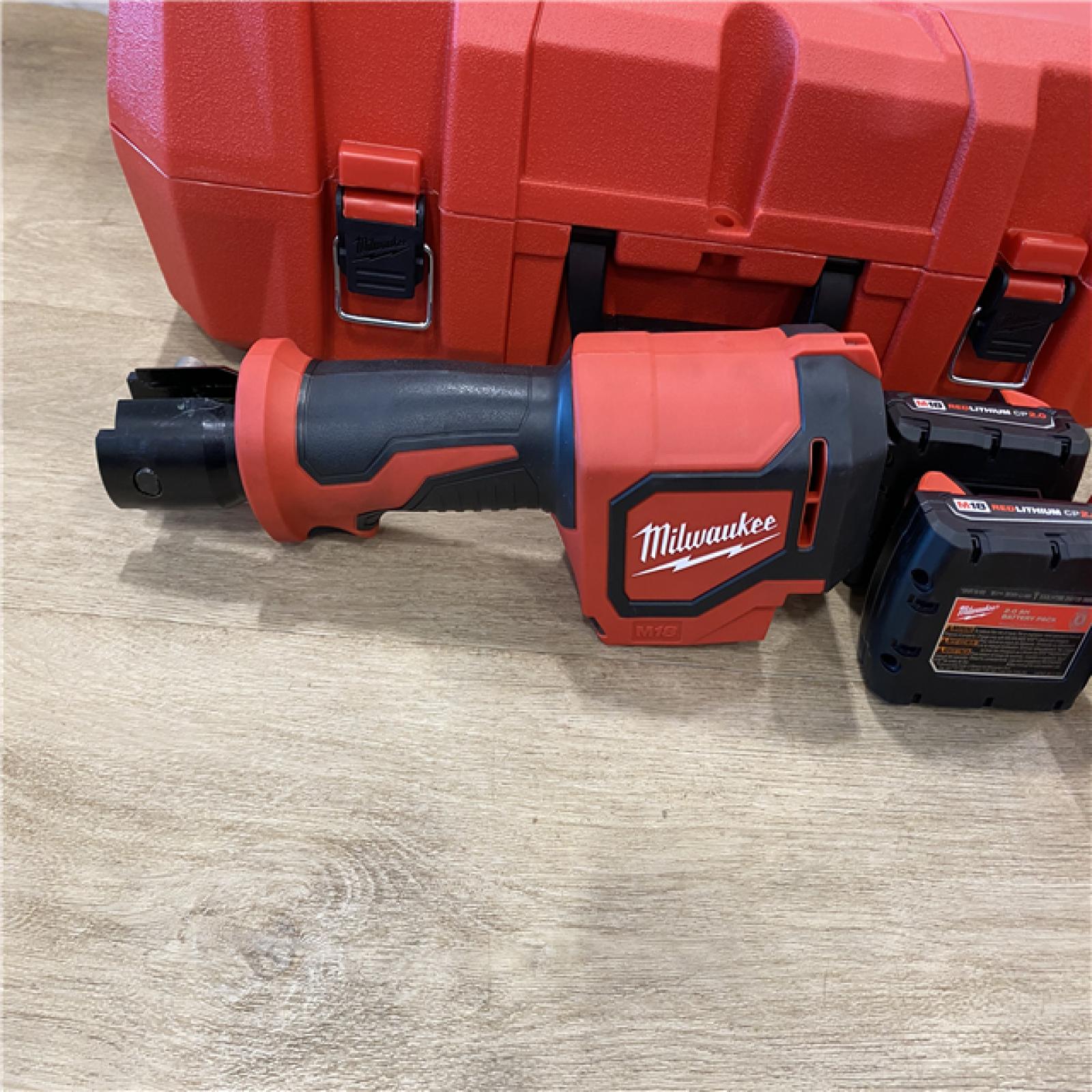 AS-IS Milwaukee 18-Volt Lithium-Ion Brushless Cordless FORCE LOGIC Press Tool (Tool-Only)