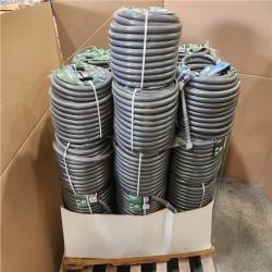 Phoenix AS-IS Flexon 5/8 in. Dia x 150 ft. Supreme Duty Water Hose - 400 PSI Burst - Gray Pallet (25-Hoses)