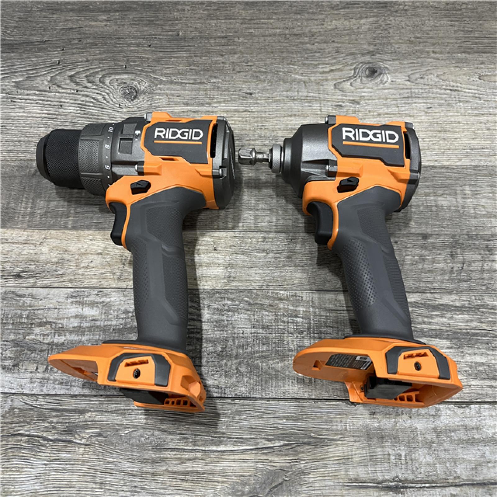 AS-IS RIDGID 18V Brushless Cordless 2-Tool Combo Kit