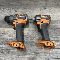 AS-IS RIDGID 18V Brushless Cordless 2-Tool Combo Kit