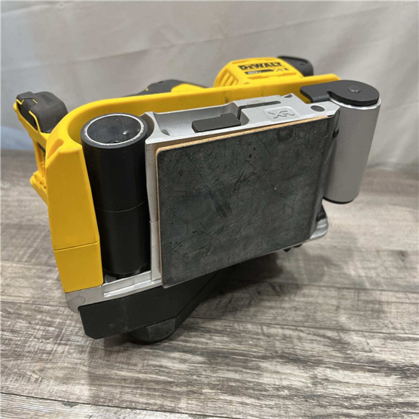 AS-IS DEWALT 20V MAX* XR Brushless Cordless Belt Sander (Tool-Only)