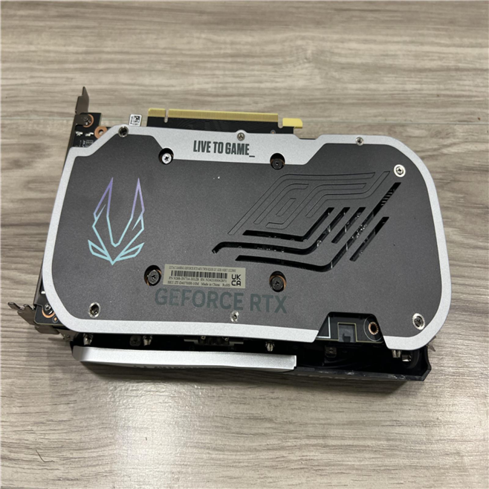 AS-IS Zotac NVIDIA GeForce RTX 4070 Twin Edge OC 12GB GDDR6X Graphics Card