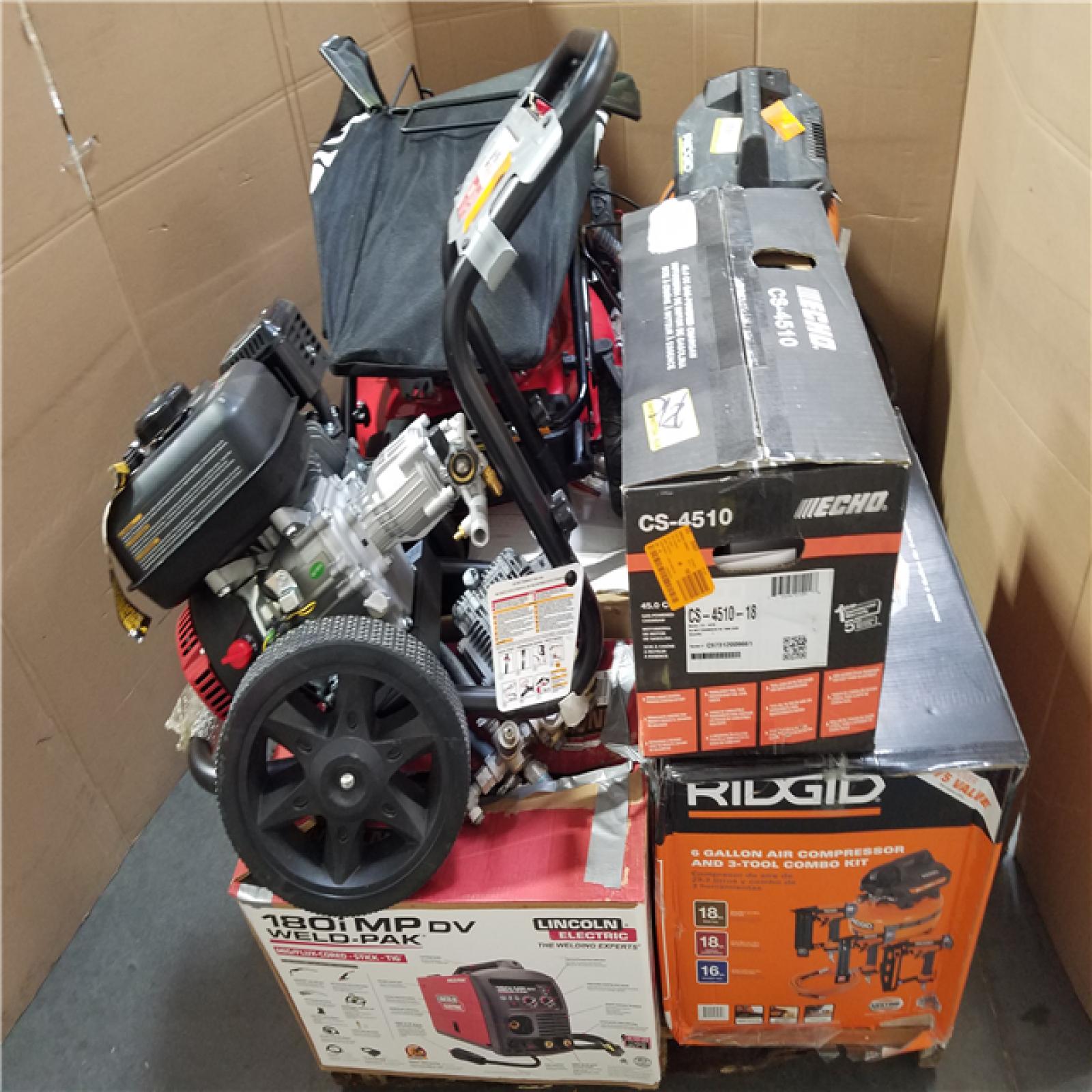 CALIFORNIA AS-IS OUTDOOR POWER EQUIPMENT