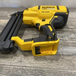 AS-IS DEWALT 20V MAX XR Lithium-Ion Electric Cordless 18-Gauge Brad Nailer (Tool Only)